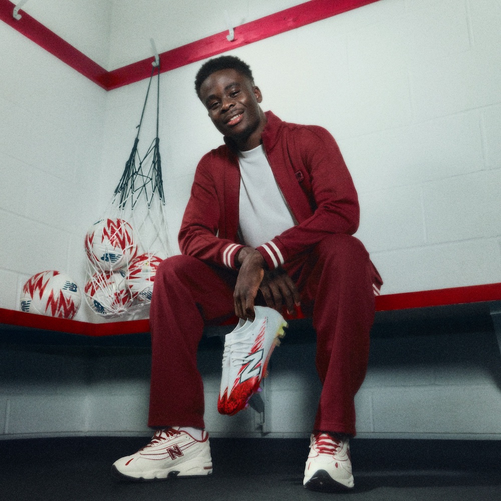 BUKAYO SAKA’S NEW BALANCE BOOT IS A MASTERCLASS IN CULTURAL STORYTELLING